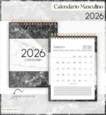 CALENDÁRIO MASCULINO (arquivo digital) - Imagem 4