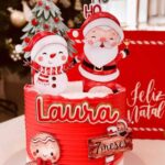 Arquivo de Corte Topo de Bolo Natal