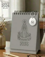 Mini Calendário de mesa A6 Santinhos Versão Masculina PDF - Imagem 2