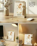 Mini Calendário de mesa A6 Santinhos PDF - Imagem 4