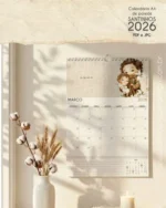 Calendário de parede Santinhos A4 - Imagem 6