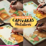 Arquivo Papéis de Carta Capivara - Natal
