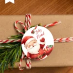 Kit Tag Redonda 6cm- Natal - Imagem 5