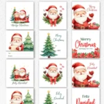 Arquivo Natal Tag Quadrada - Imagem 4