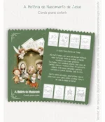 Kit Pronto para Imprimir: Cards A6 A História do Nascimento de Jesus - Imagem 5