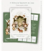 Kit Pronto para Imprimir: Cards A6 A História do Nascimento de Jesus - Imagem 4