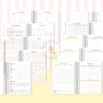 Agenda Escolar 2026 – Rosa com amarelo (A5) – 1 e 2DPP - Imagem 3