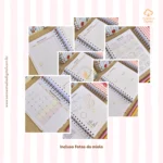 Agenda Escolar 2026 – Rosa com amarelo (A5) – 1 e 2DPP - Imagem 6