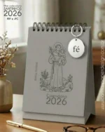 Mini Calendário de mesa A6 Santinhos Versão Masculina PDF - Imagem 4