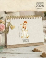 PDF Calendário de mesa Santinhos A5 horizontal 2026 + 12 Capas - Imagem 10