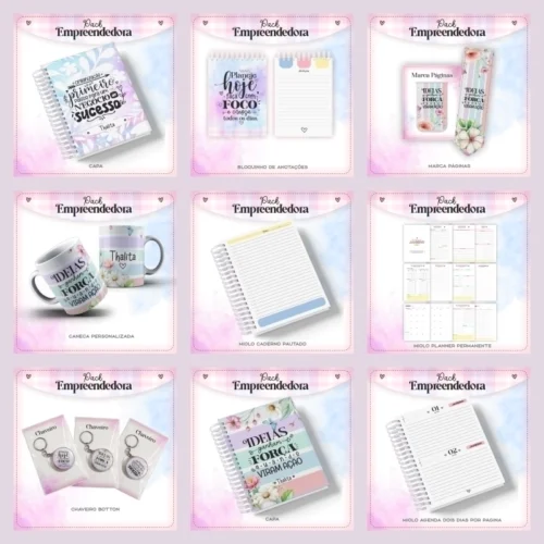 PACK ENCADERNAÇÃO EMPREENDEDORA (arquivo digital)
