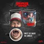 Arte Caneca Bocão Stranger Things - Imagem 4