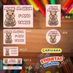 ARQUIVO DIGITAL – ETIQUETAS ESCOLARES 2026 - Imagem 4