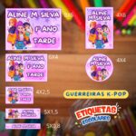 ARQUIVO DIGITAL – ETIQUETAS ESCOLARES 2026 - Imagem 5