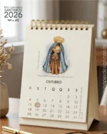 Mini Calendário de mesa A6 Santinhos PDF - Imagem 3