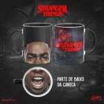 Arte Caneca Bocão Stranger Things - Imagem 6