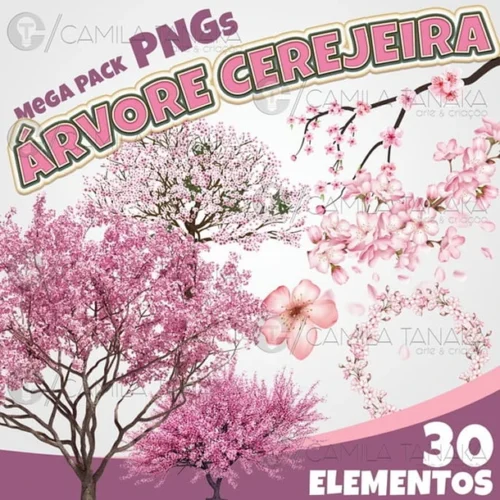 Kit digital Arvore Cerejeira