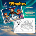 Livro de Colorir 99 Noites