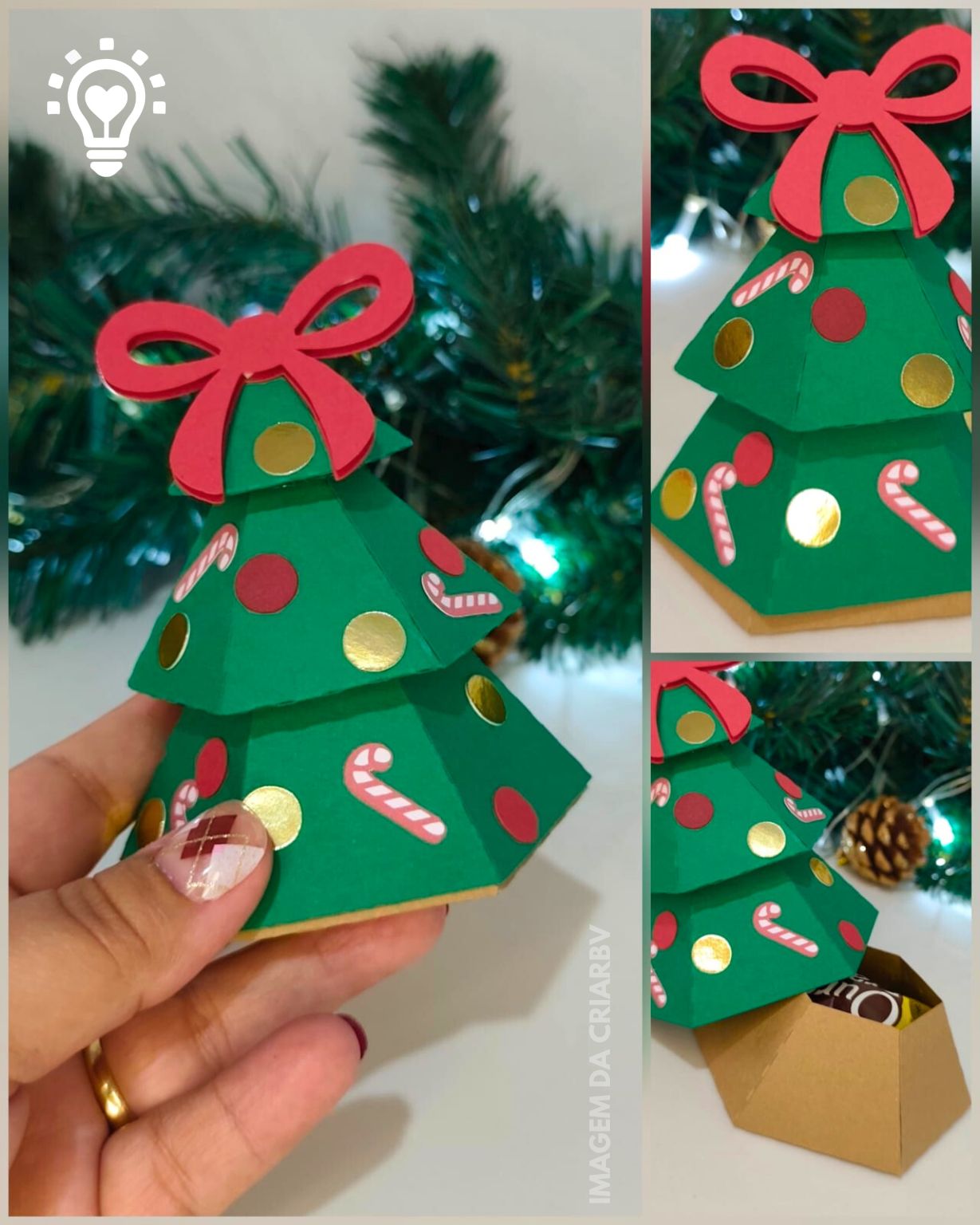 ARVORE EM CAMADAS ARQUIVO DE CORTE ARVORE DE NATAL PARA DOCES - Imagem 1