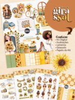 Alma de Girassol - Combo Ilustrações e Papéis