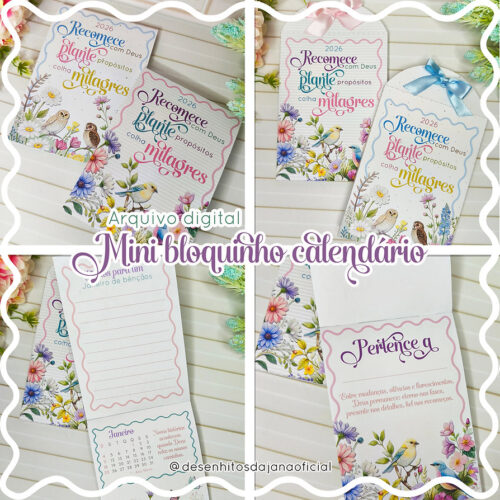 Arquivo Bloquinho calendário