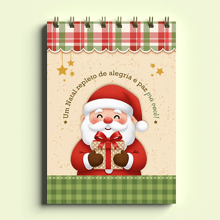 Arquivo Digital - Bloco A6 - wire-o espiral - Natal 2025