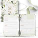 Arquivo Planner 2026 Coleção Rosas Brancas - Imagem 2