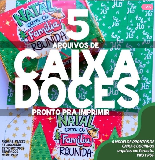 Arquivos de Caixa Doces NATAL 2025 Arquivos de Caixa Doces NATAL 2025 - Imagem 1