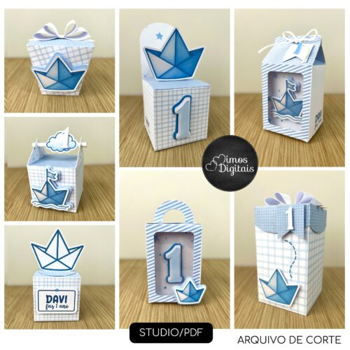 BARQUINHO ORIGAMI - Coletiva Festa Pronta