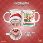 Arte Canecas Bocão Natal Vol. 1 - Imagem 7