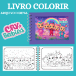 LIVRO COLORIR CRY BABIES - Imagem 3