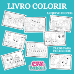 LIVRO COLORIR CRY BABIES - Imagem 2
