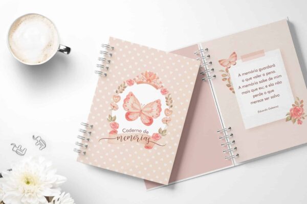Caderno_memorias Caderno de Memórias – Diário - Imagem 1