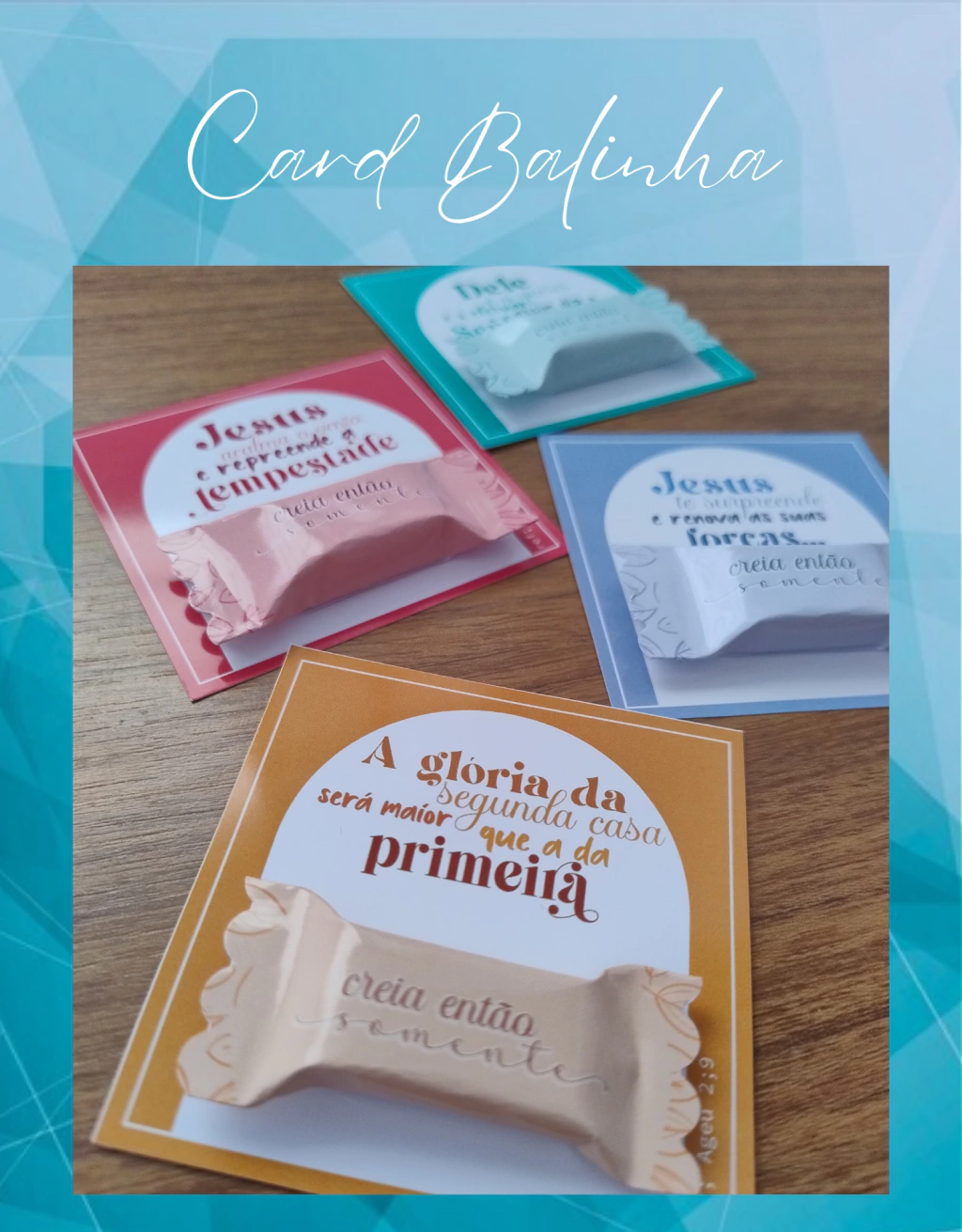 Card Creia Somente Card Creia Somente - Arquivo digital - Imagem 1