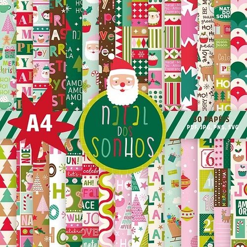 Kit Digital Natal dos Sonhos - A4