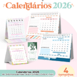 Combo Digital Calendários 2026