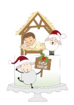 Kit 10 Topos de Bolo Natal - arquivo digital - Imagem 4