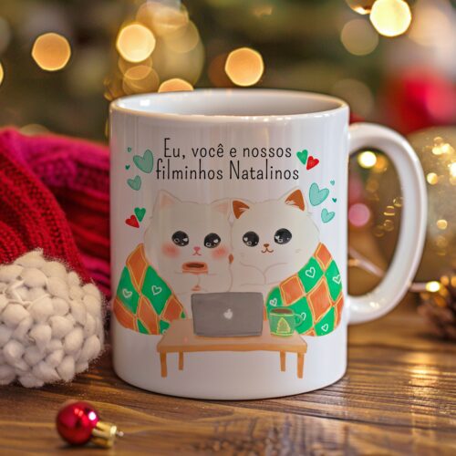 Arte Digital "Eu, você e nossos filminhos Natalinos"