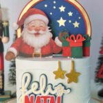 Arquivo de Corte Topo de Bolo Papai Noel