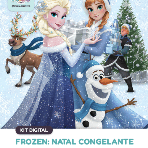 Kit digital Frozen - Natal Congelante