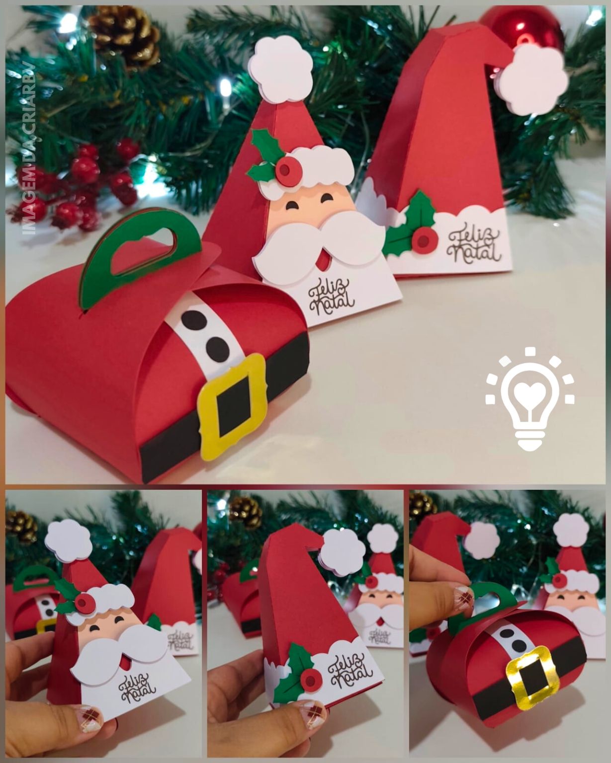 KIT PAPAI NOEL ARQUIVO DE CORTE KIT PAPAI NOEL, NATAL, NATALINO - Imagem 1