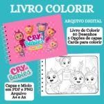 LIVRO COLORIR CRY BABIES