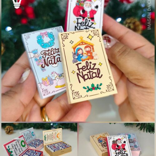 ARQUIVO DE CORTE MINI LIVRO 2 BIS / PORTA BIS DUPLO NATALINO