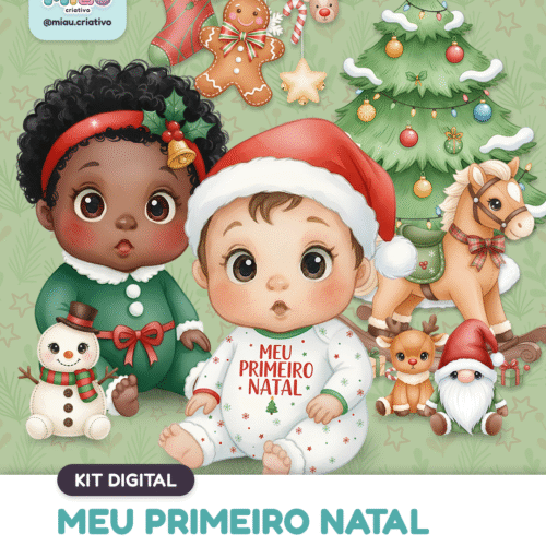 Kit digital Meu Primeiro Natal