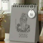 Mini Calendário de mesa A6 Santinhos Versão Masculina PDF