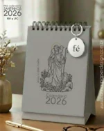 Mini Calendário de mesa A6 Santinhos Versão Masculina PDF