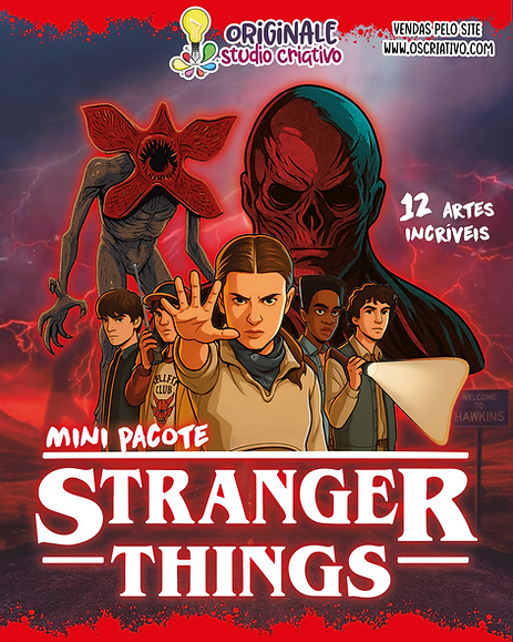 Mini Pack Stranger Things Mini Pack Stranger Things - Imagem 1