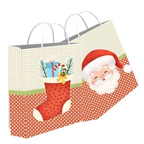 Natal 2 Sacolinha Natal - Arquivo Digital - Imagem 1