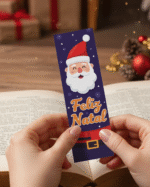 PDF Marca página natalino com calendário 2026