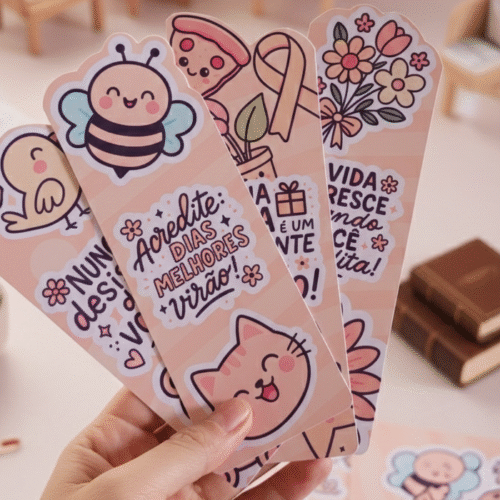 Marca Páginas Frases Motivacionais